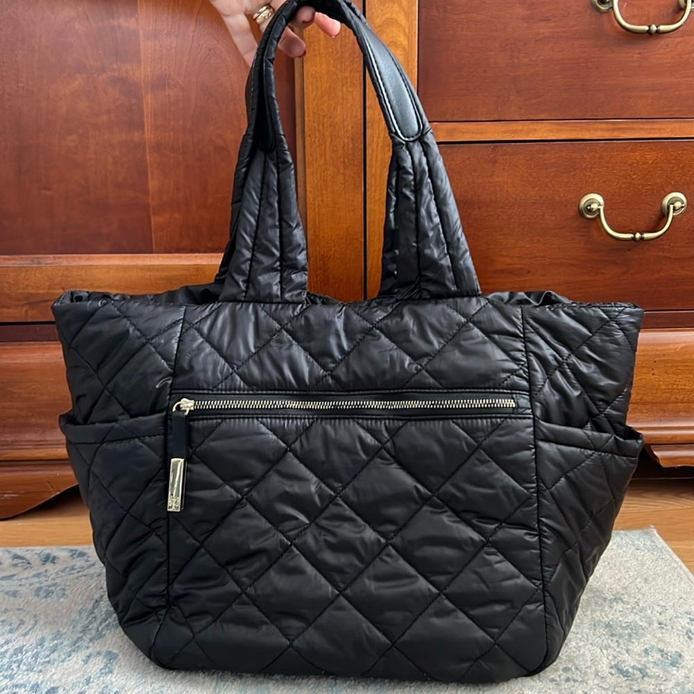 Tutilo quilted tote bag